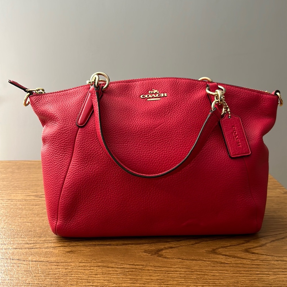Coach Purse - Dark Pink